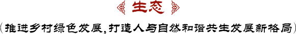 鄉(xiāng)村振興戰(zhàn)略舉措之一生態(tài)